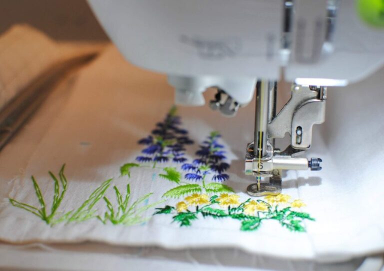 What are the Different Types of Machine Embroidery Stitches?