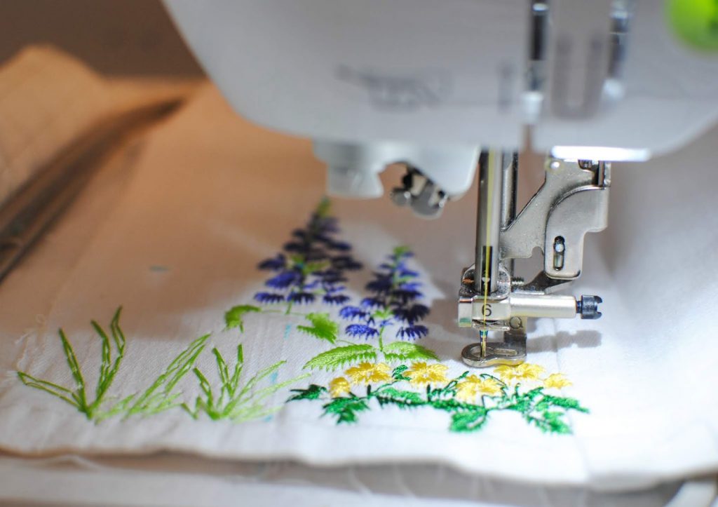 Machine Embroidery Stitches