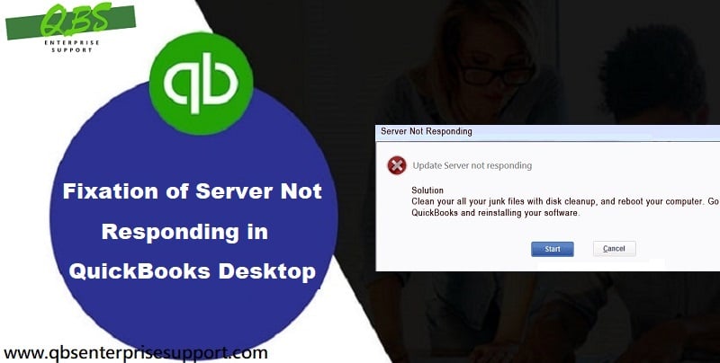 Fix QuickBooks Server update is not Responding Error