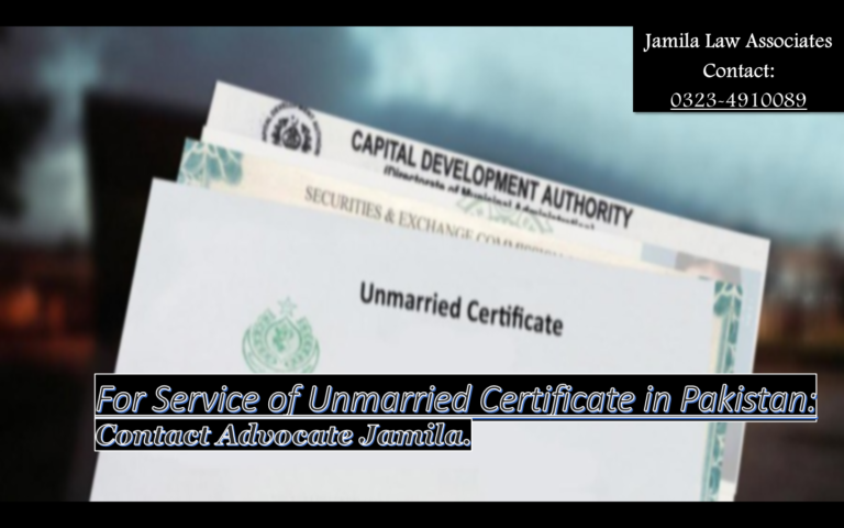 Legal Process of Single Status Certificate