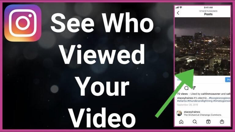 How Does Instagram Show Who Viewed Your Video?